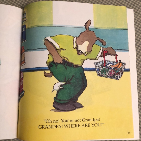 NWOT - WHERE ARE YOU - FRANCESCA SIMON•DAVID MELLING Shopping with Grandpa- #290 - Picture 12 of 15